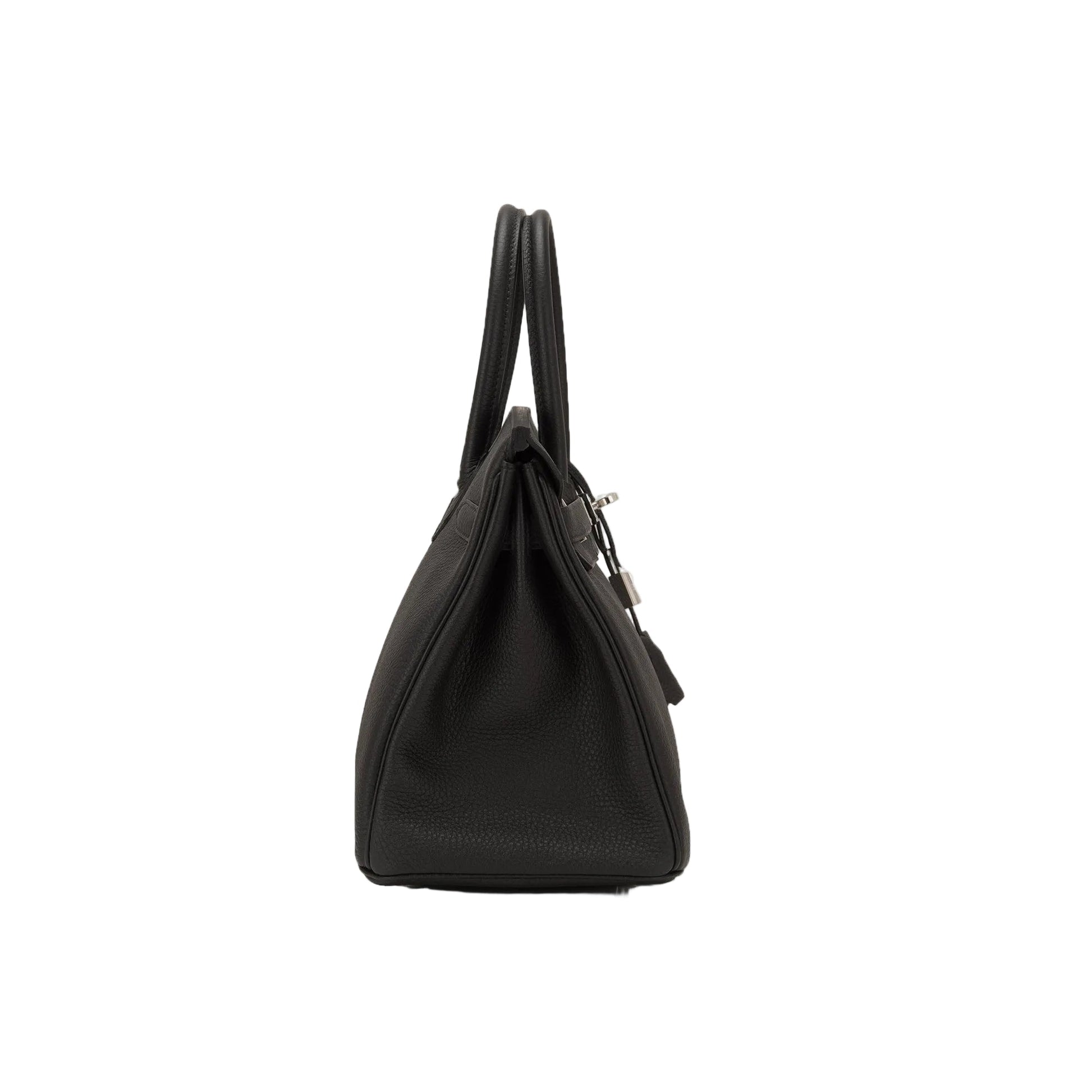 Hermes Birkin 30 Black Togo Leather Palladium Hardware