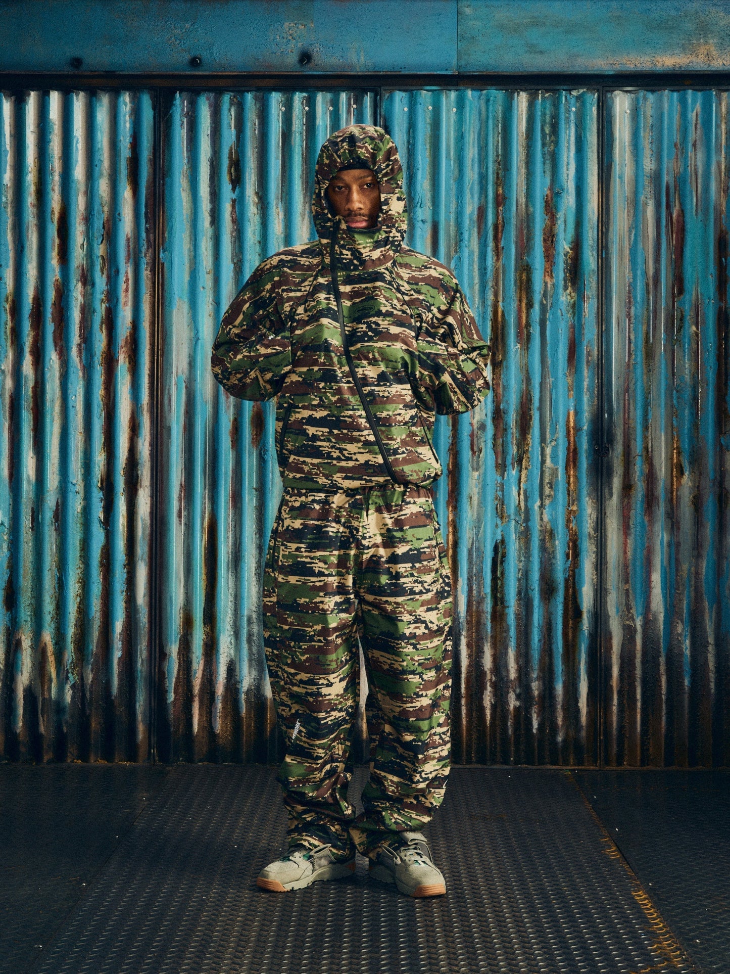 Corteiz Elitework Shell Pants – Digi Camo