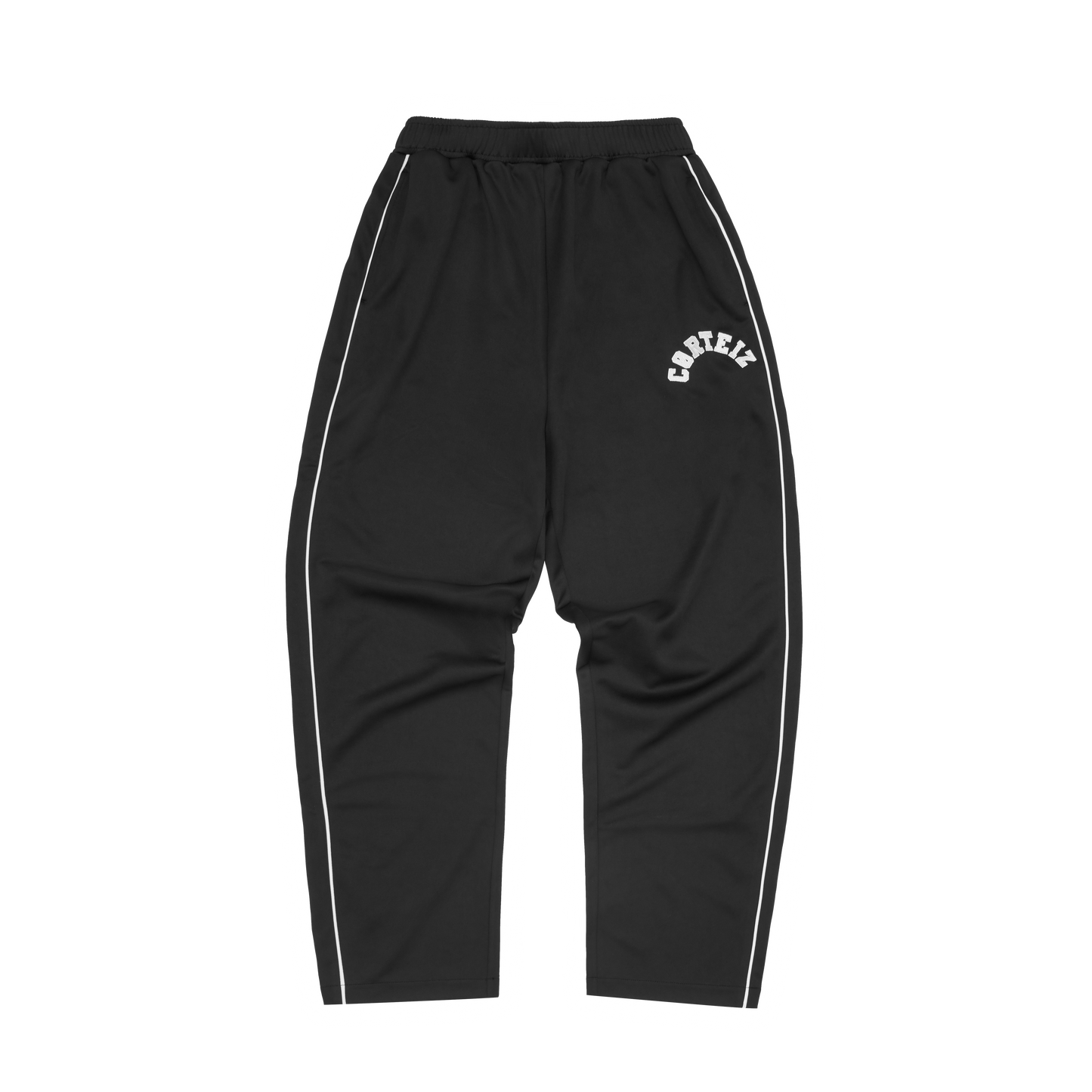 Corteiz Crest Arch Track Pants – Black