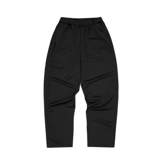 Corteiz Crest Arch Track Pants – Triple Black