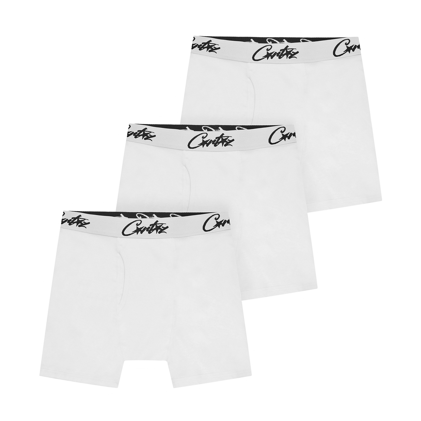 Corteiz Allstarz Boxers 3-Pack - White