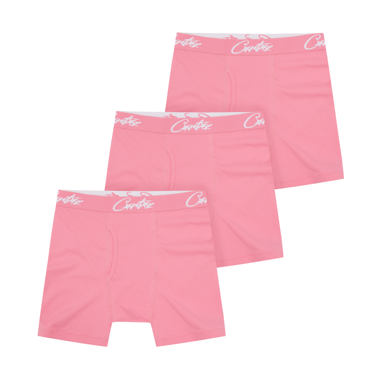 Corteiz Allstarz Boxers 3-Pack - Pink