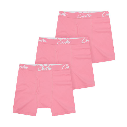 Corteiz Allstarz Boxers 3-Pack - Pink
