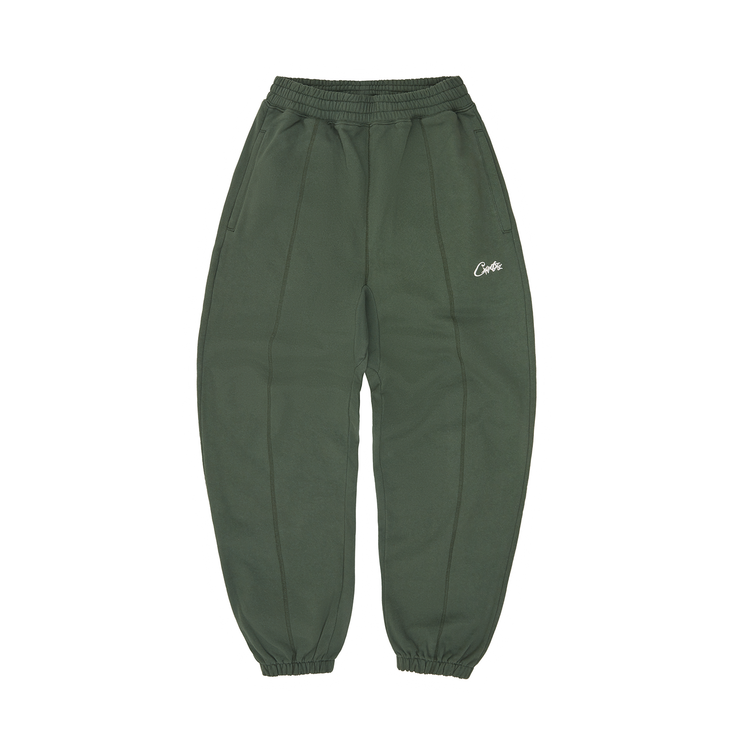 Corteiz HMP V2 Sweatpants – Forest Green