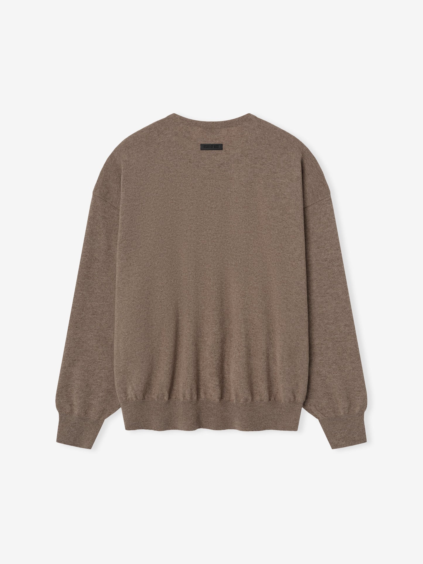 Fear of God 100% Cashmere Crewneck Sweater – Dune Pearl, Men's