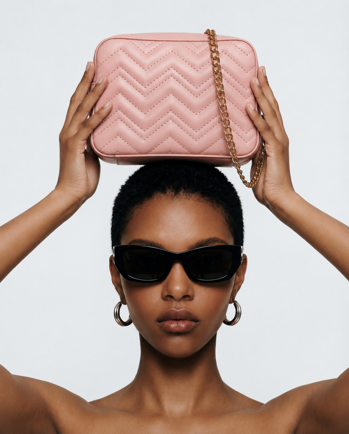 Bag It Aura Crossbody Bag - Pink Vegan Leather