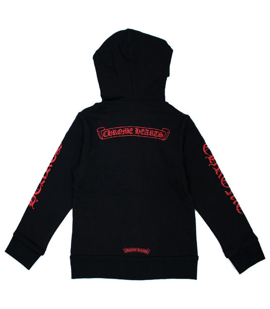 Chrome Hearts Friends And Family Floral Hoodie Black
