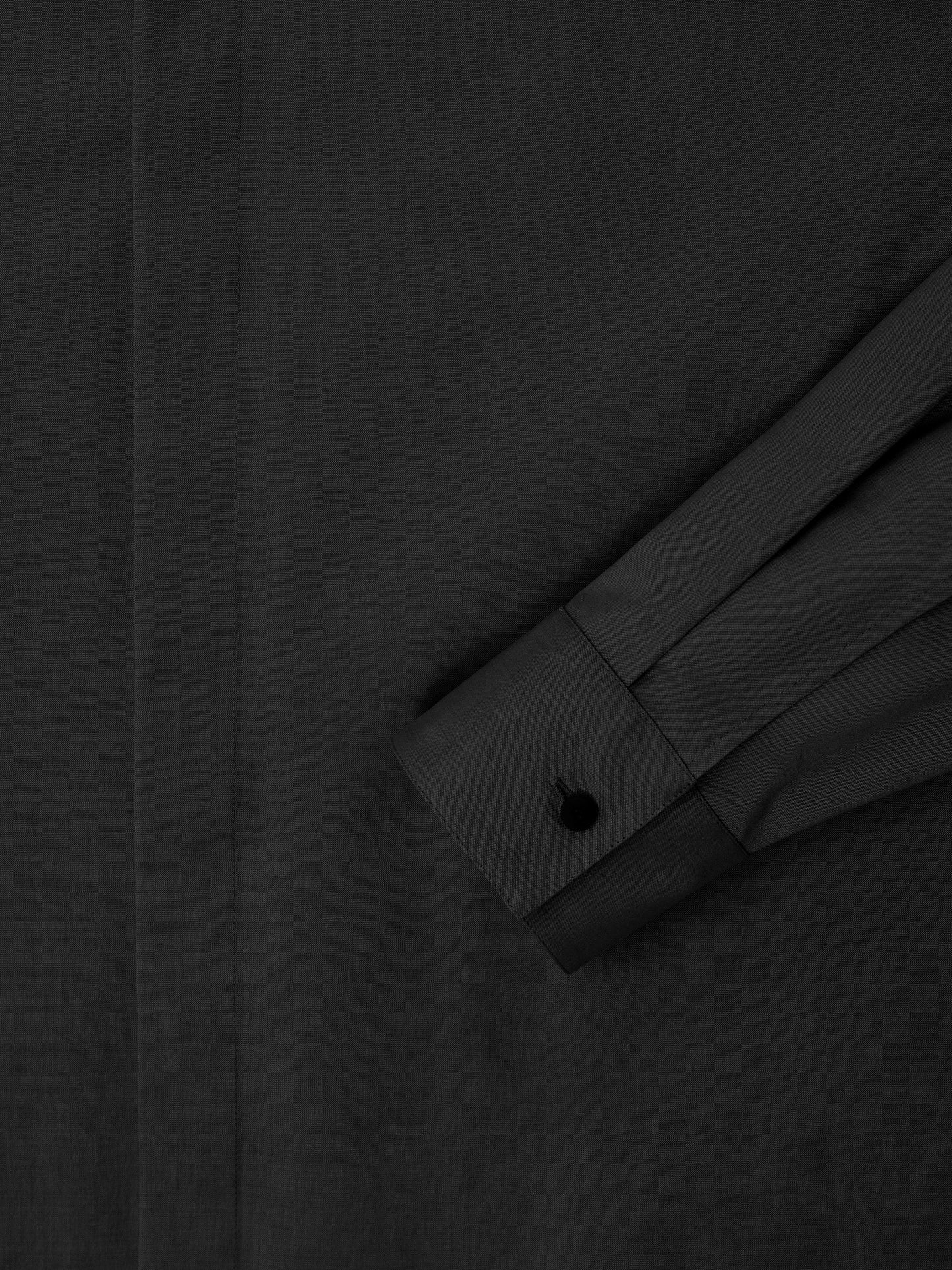 Fear of God Cotton-Wool Oxford Shirt – Black, Men's Long Sleeve