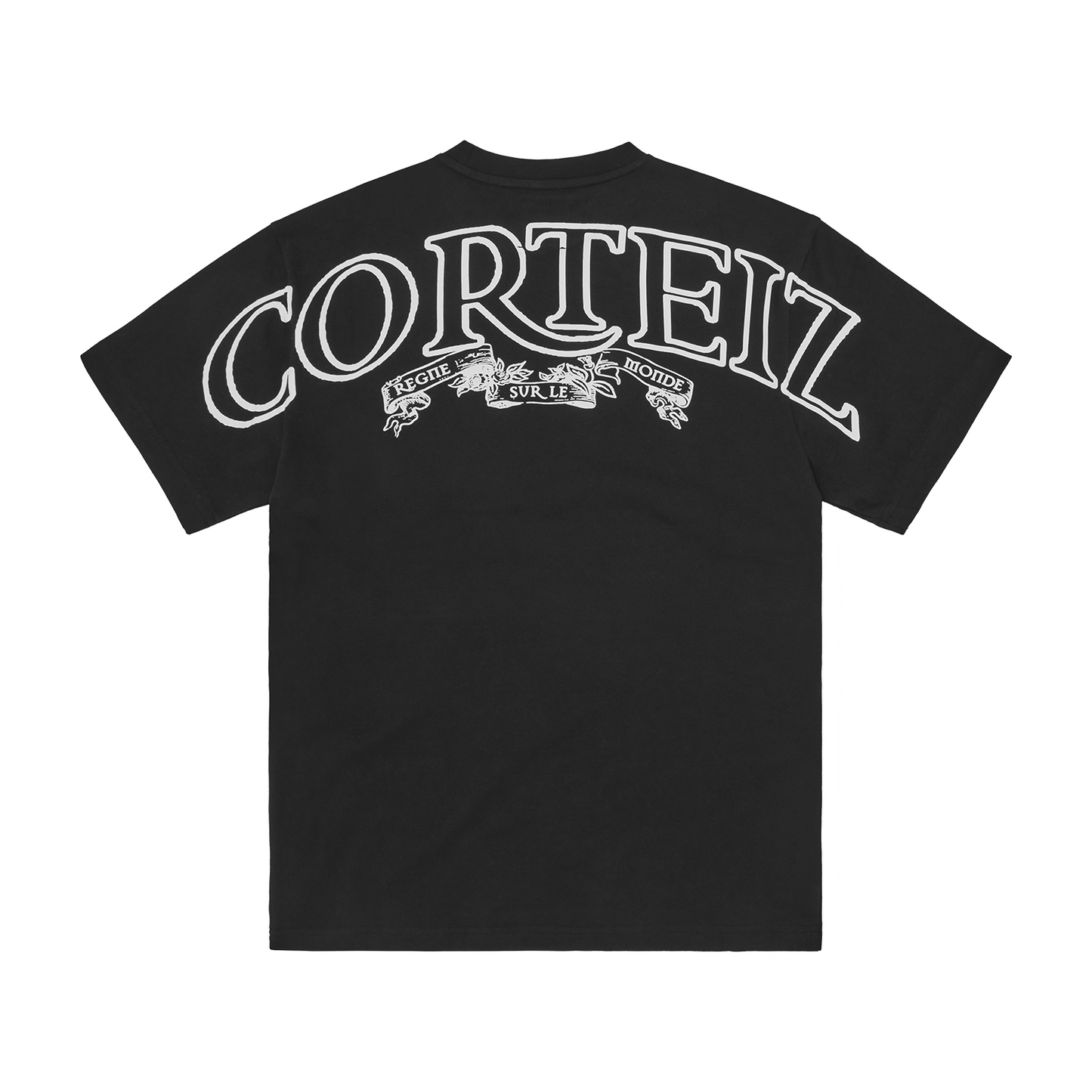 Corteiz Royale Heavyweight Tee - Black