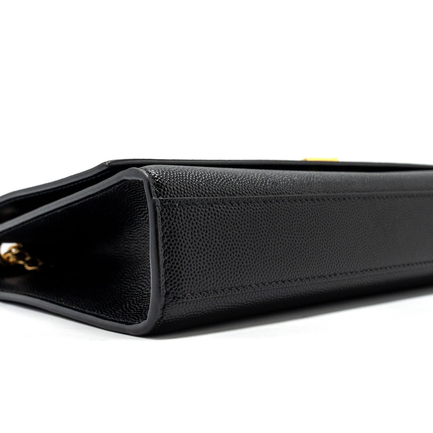Saint Laurent Kate Medium bag in Black - detail view of chain strap