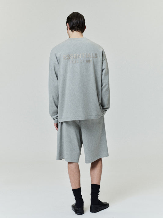 Fear of God Essentials Classic Long Sleeve Cotton Jersey Tee
