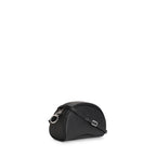 Bag It Elizabeth Pebbled Leather Crossbody Camera Bag – Black