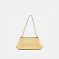 Bag It Elizabeth Mini Saffiano Leather Convertible Pouch – Gold