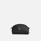 Bag It Elizabeth Pebbled Leather Crossbody Camera Bag – Black