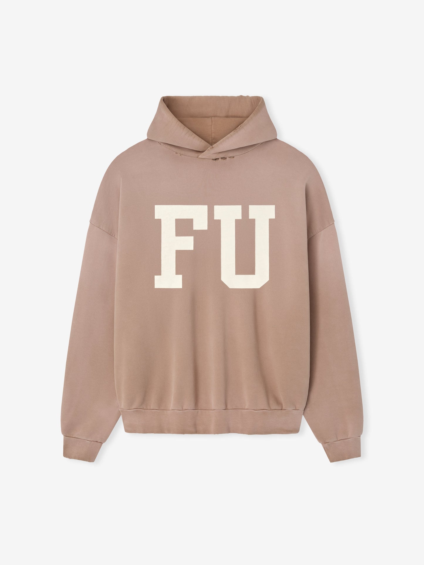 Fear of God Educate Hoodie – Dune Pearl, Men's Cotton Fleece Pullover