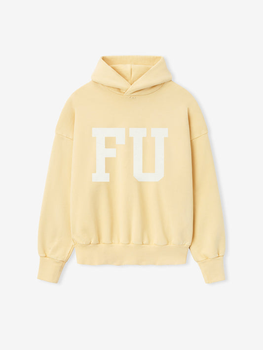 Fear of God Educate Hoodie – Gold Haze, Men's Cotton Fleece Pullover