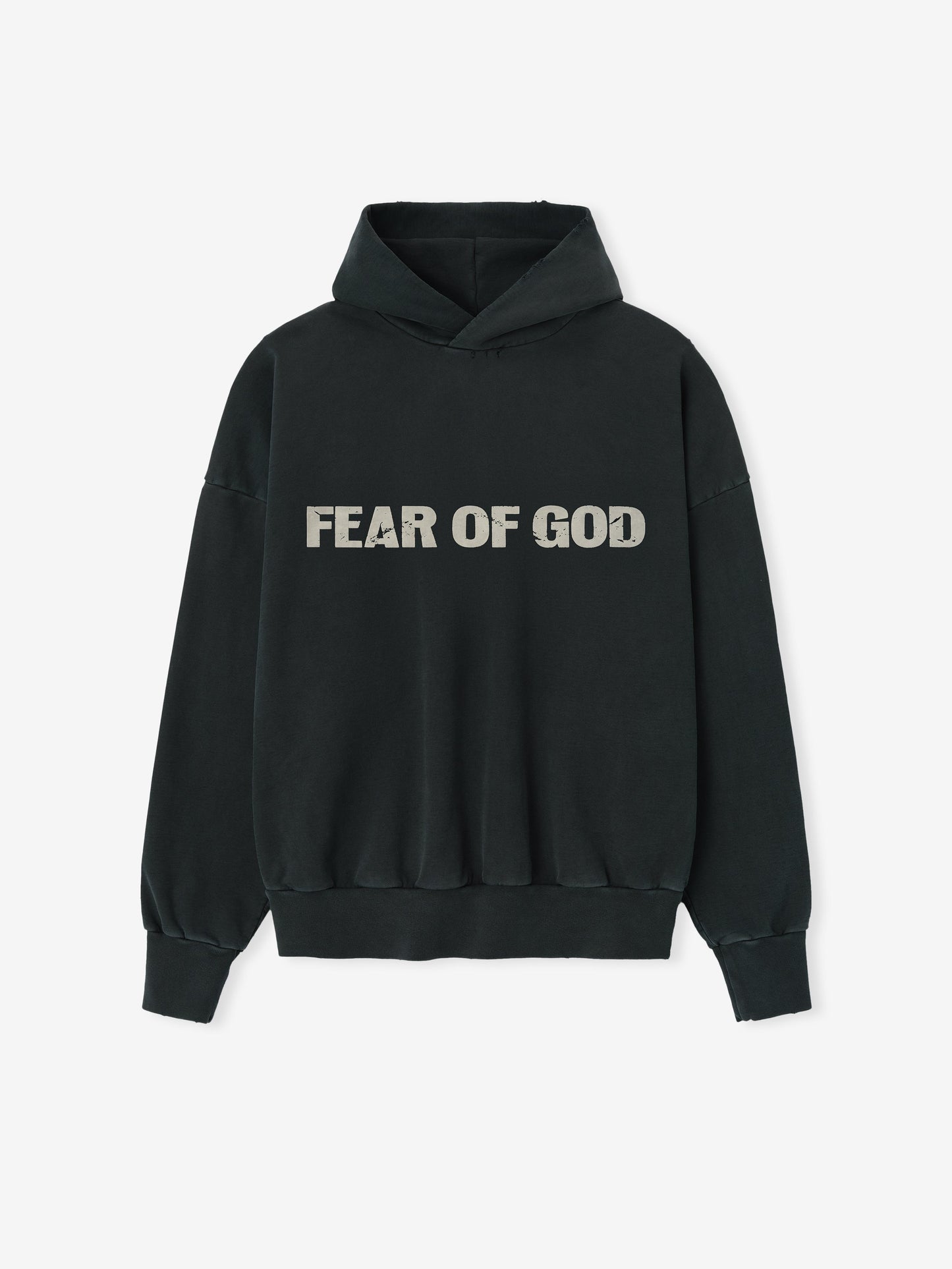 Fear of God Heaven Hoodie – Black, Men's Cotton Fleece Pullover