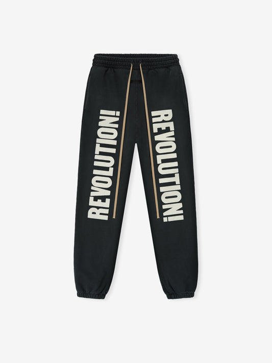 Fear of God Revolution Sweatpant – Black/Cream, Men's Limited Edition