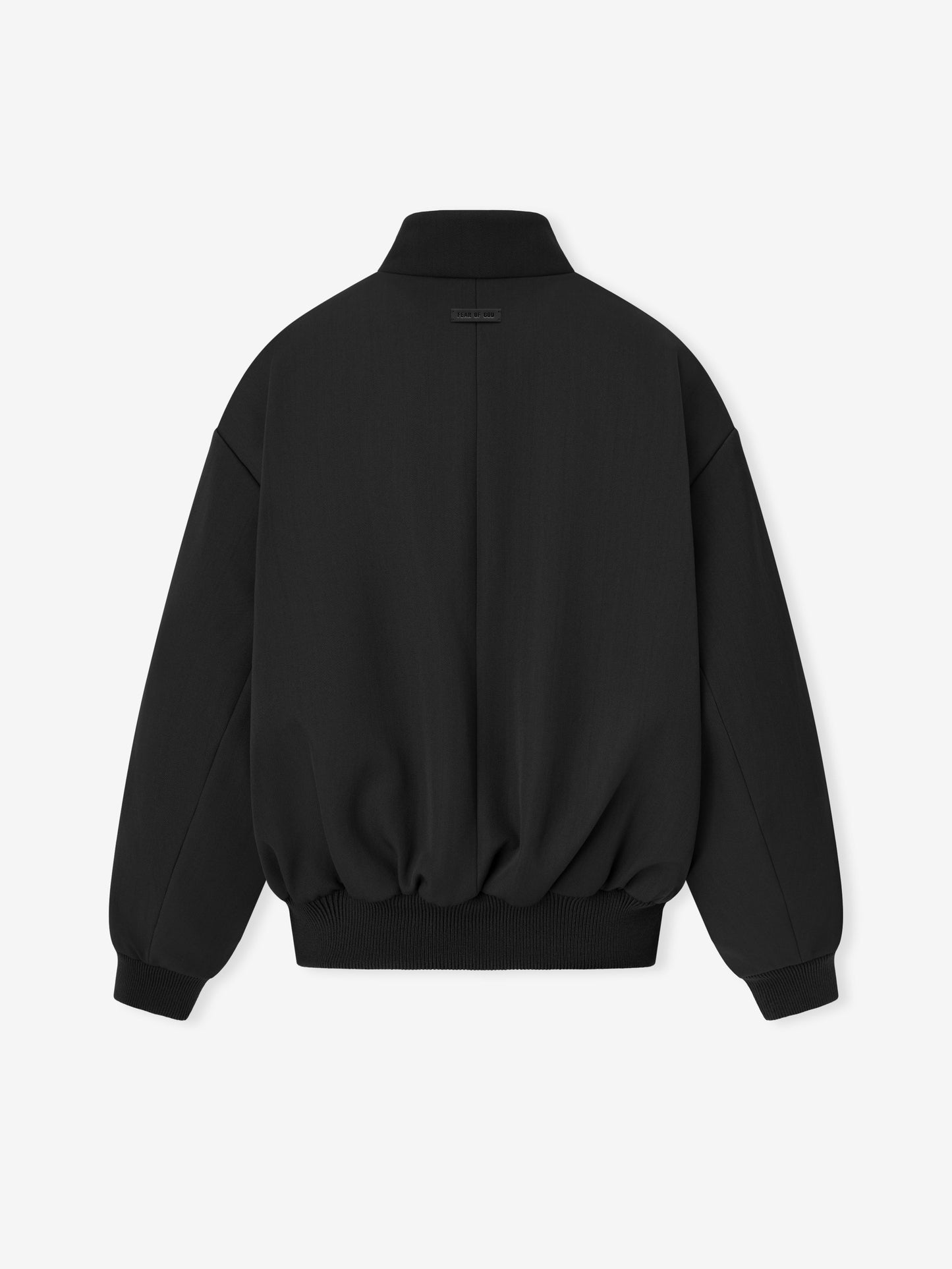 Fear of God Wool-Cotton Bomber Jacket – Black, Men's Insulated