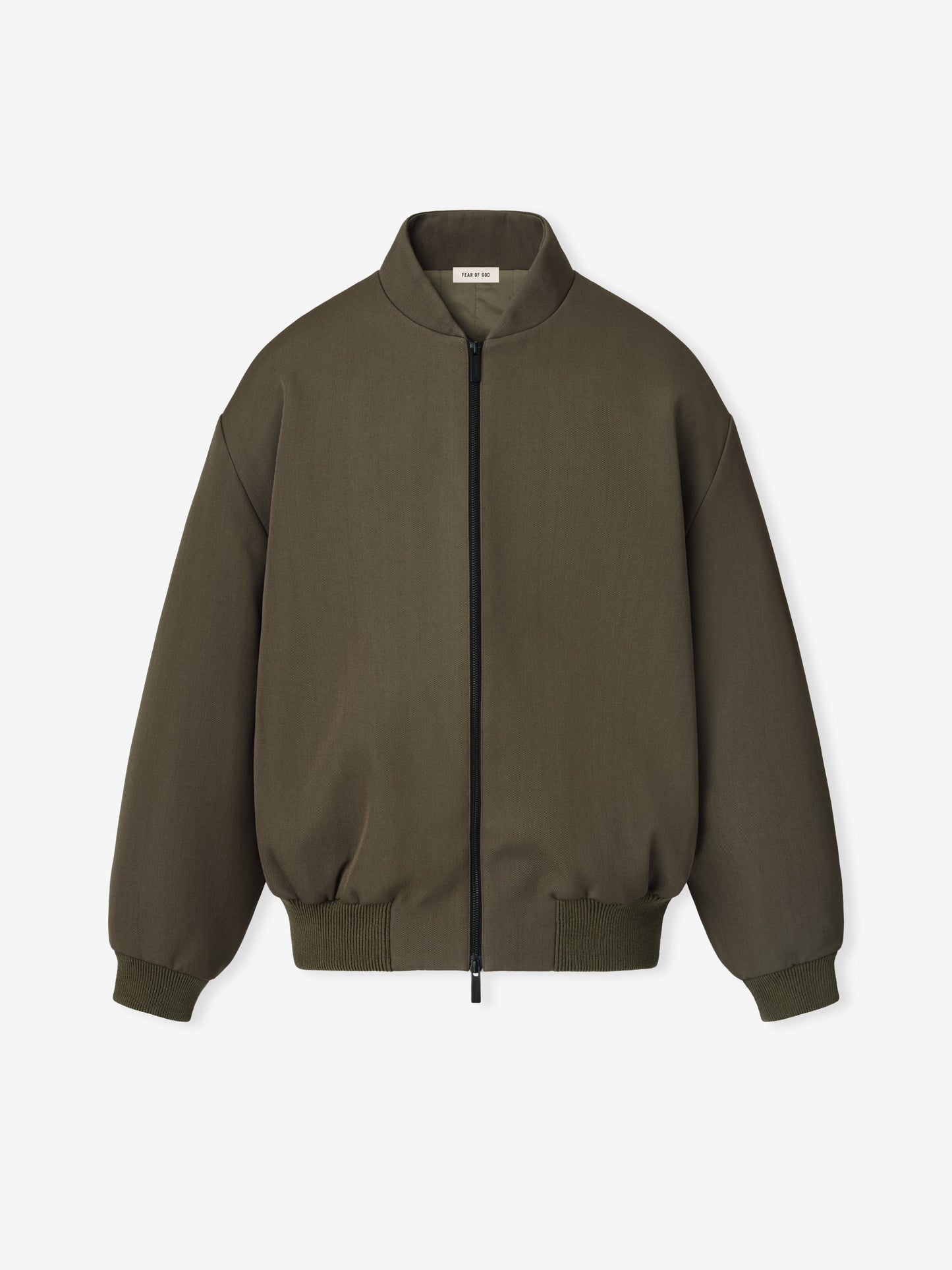 Fear of God Wool-Cotton Bomber Jacket – Willow, Men's Insulated