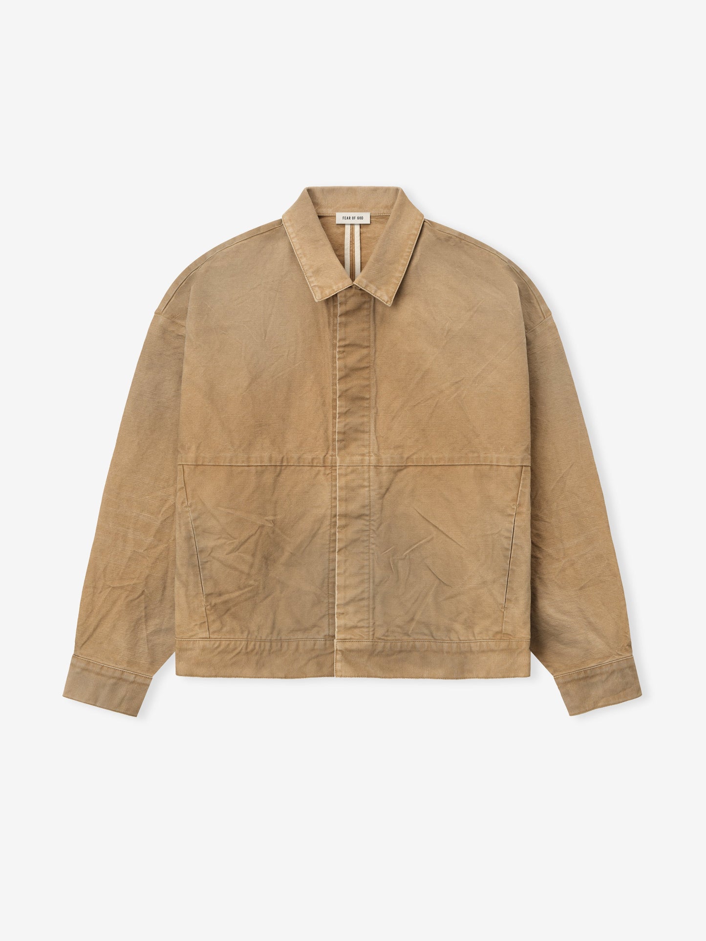 Fear of God Canvas Utility Jacket – Washed Canyon, Men's Cropped Fit