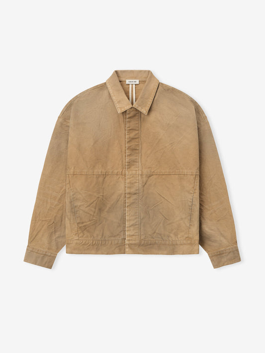 Fear of God Canvas Utility Jacket – Washed Canyon, Men's Cropped Fit