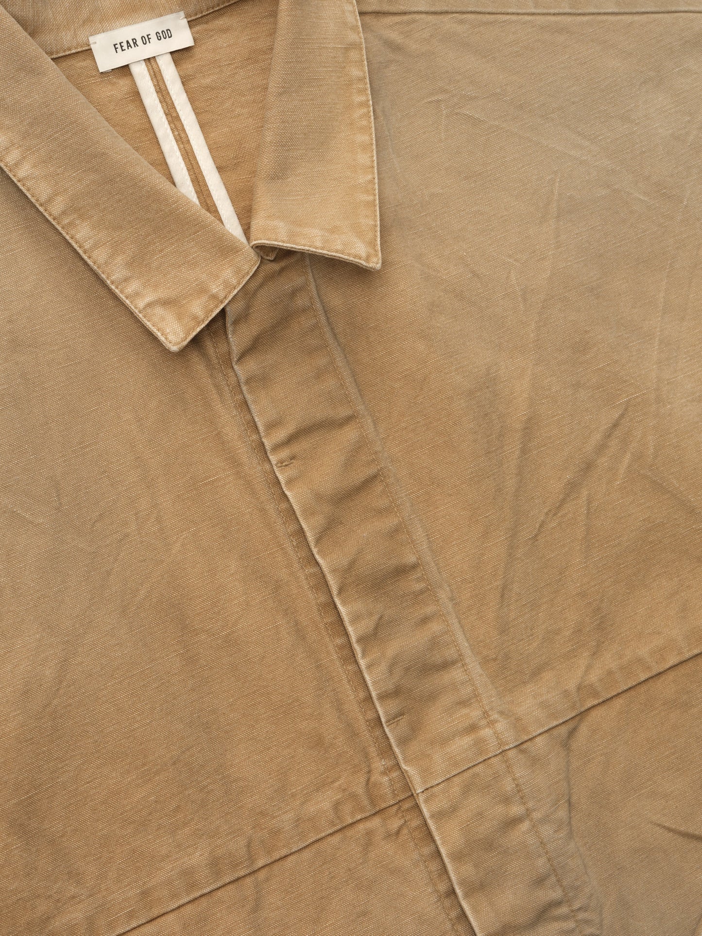 Fear of God Canvas Utility Jacket – Washed Canyon, Men's Cropped Fit