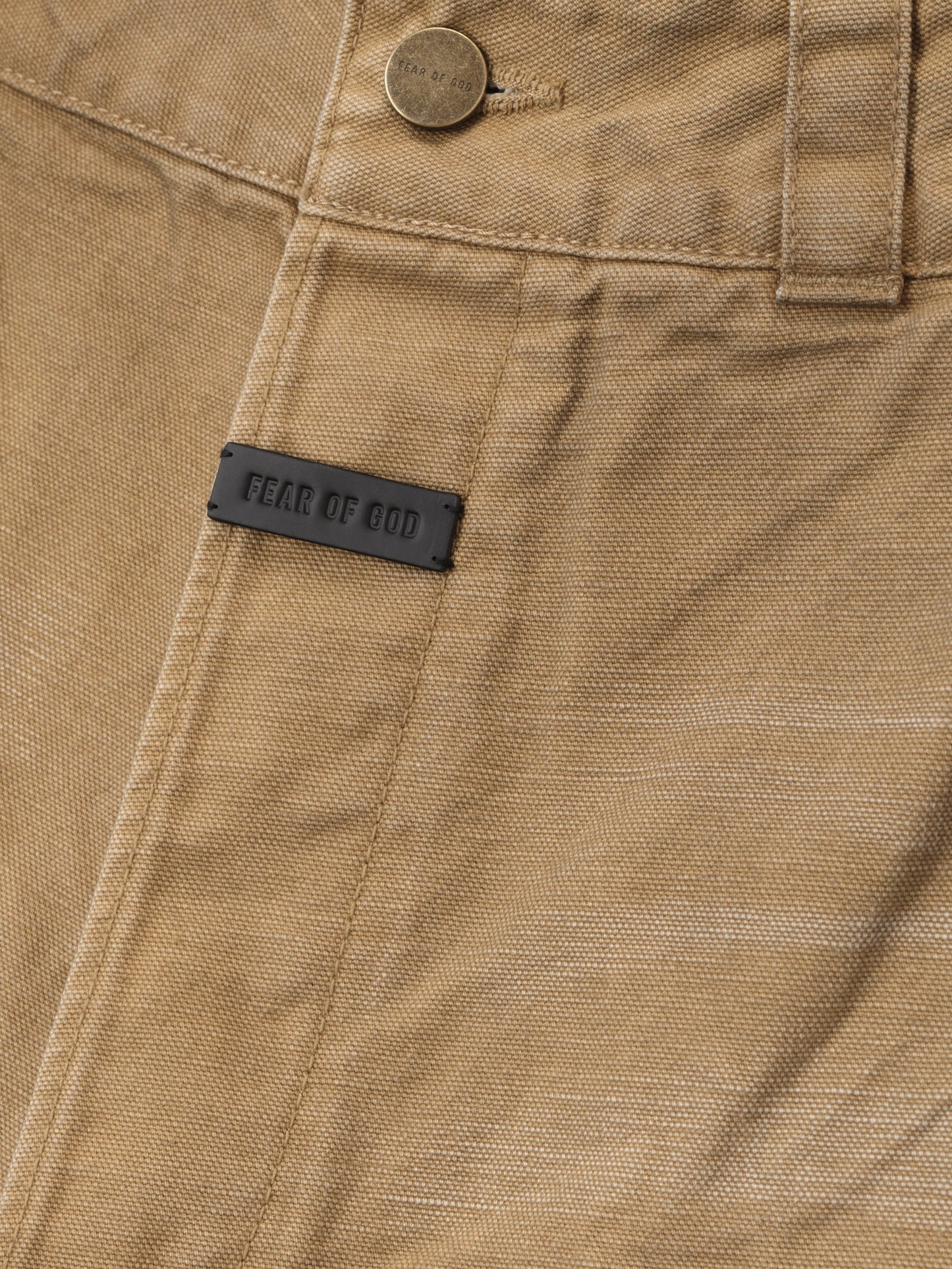 Fear of God Canvas Utility Pant – Washed Canyon, Men's Straight Leg