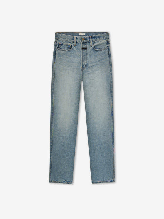 Fear of God Straight 5 Pocket Jean – Light Indigo, Men's