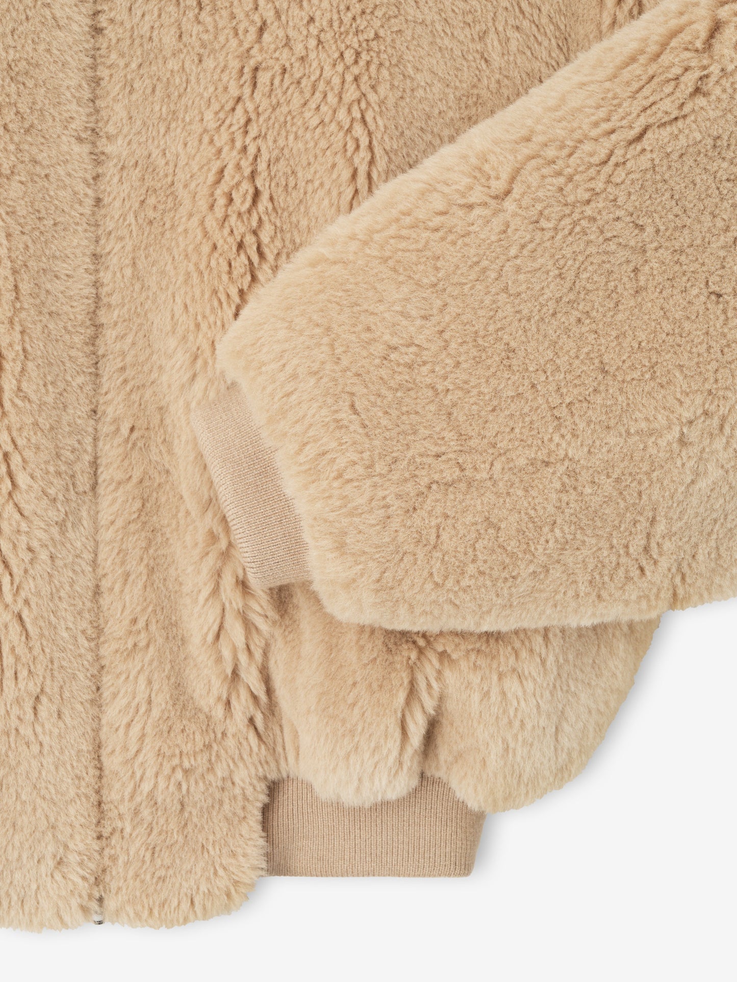 Fear of God Alpaca Hooded Bomber Jacket – Camel, Men's