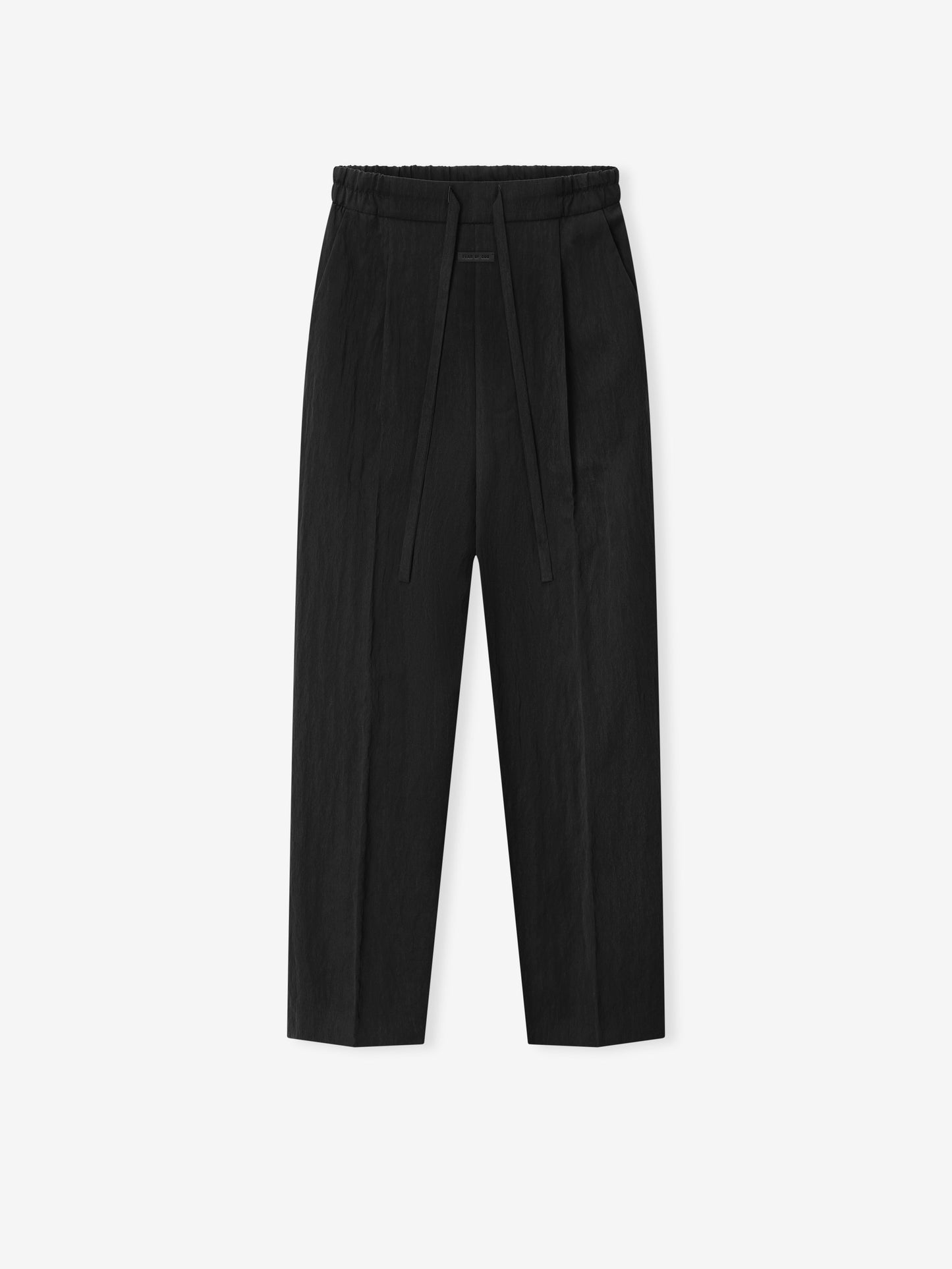 Fear of God Tencel Nylon Drawstring Straight Pant – Black, Men's