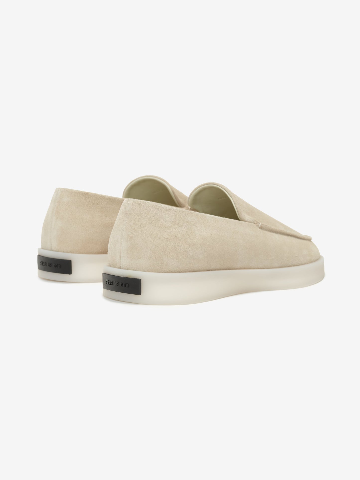 Fear of God Casual Suede Loafer – Oat, Men's Slip-On Shoe