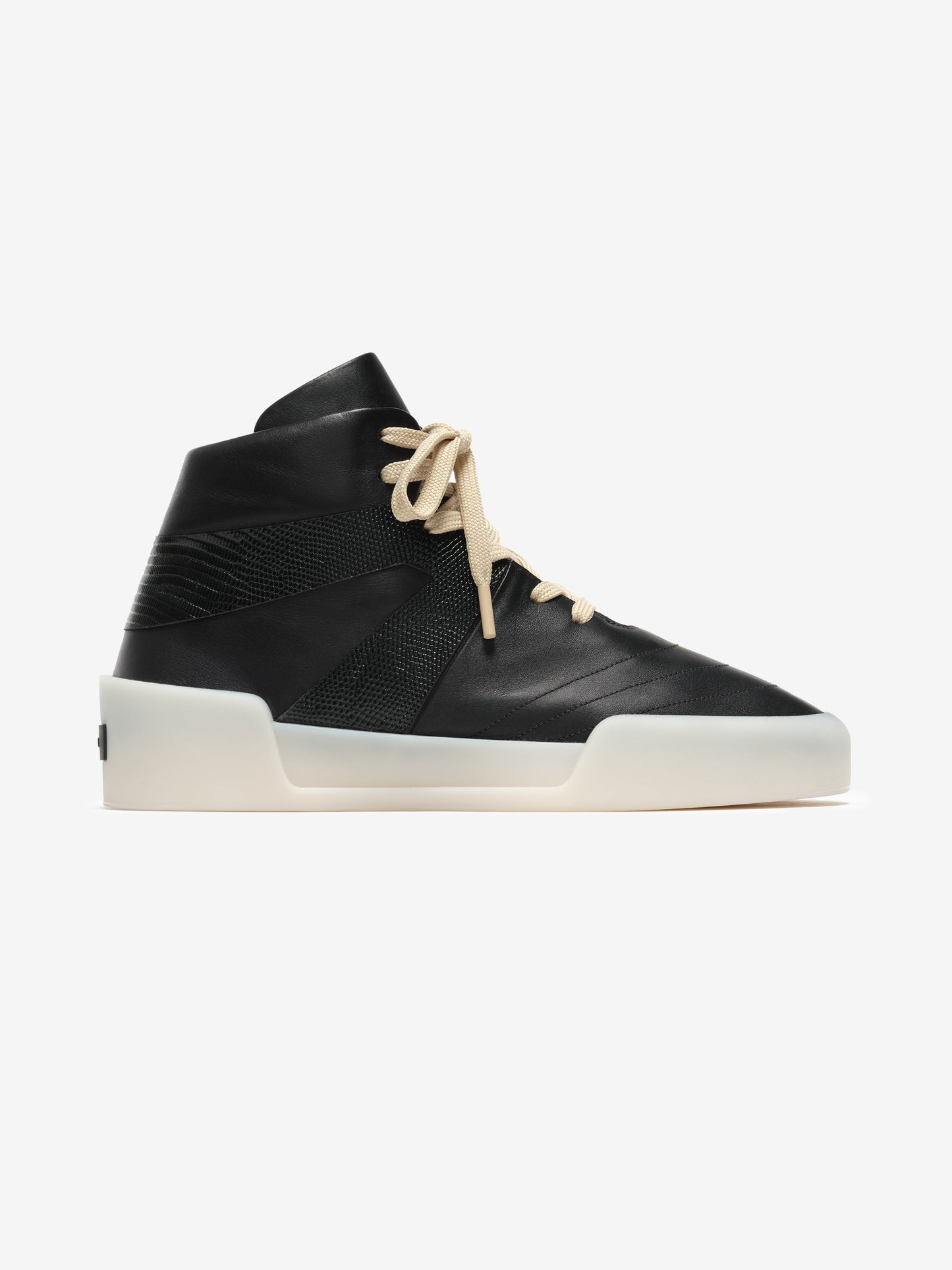 Fear of God Basketball High-Top Sneaker – Black, Men's Leather