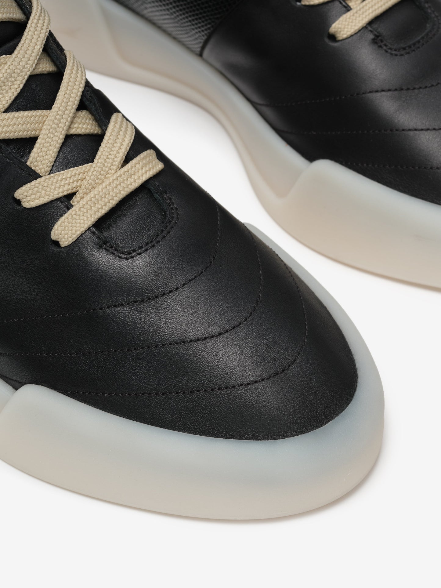 Fear of God Basketball High-Top Sneaker – Black, Men's Leather