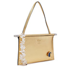 Bag It Frida Mini Crossbody Bag with Charms – Gold
