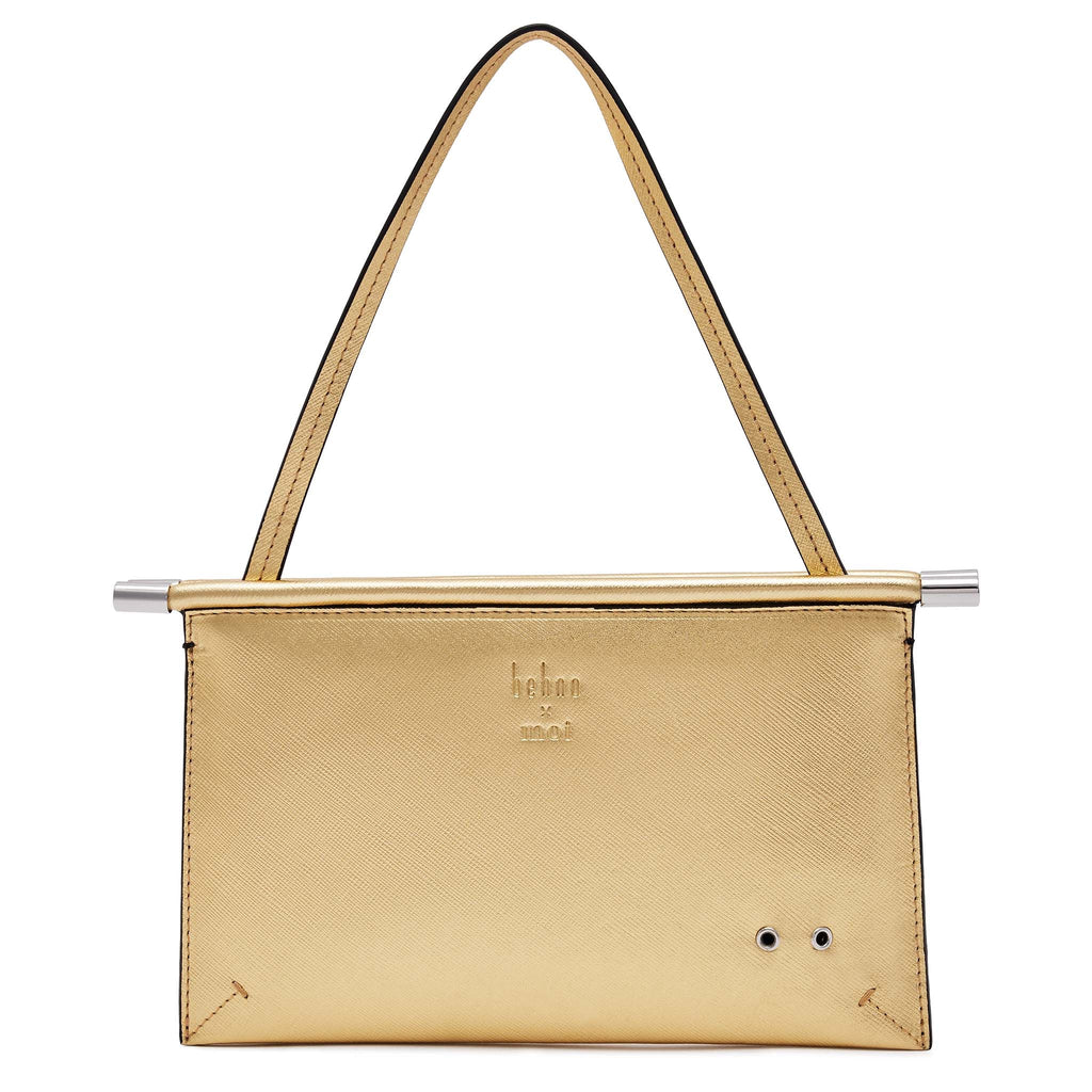 Bag It Frida Mini Crossbody Bag with Charms – Gold