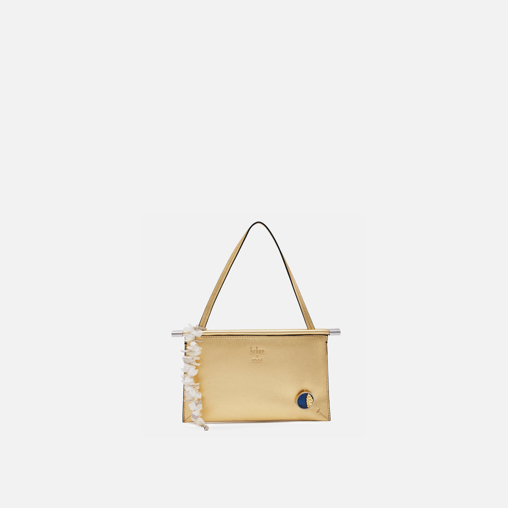 Bag It Frida Mini Crossbody Bag with Charms – Gold