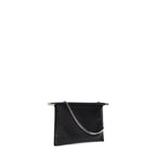 Bag It Frida Mini Pebbled Leather Crossbody Clutch – Black