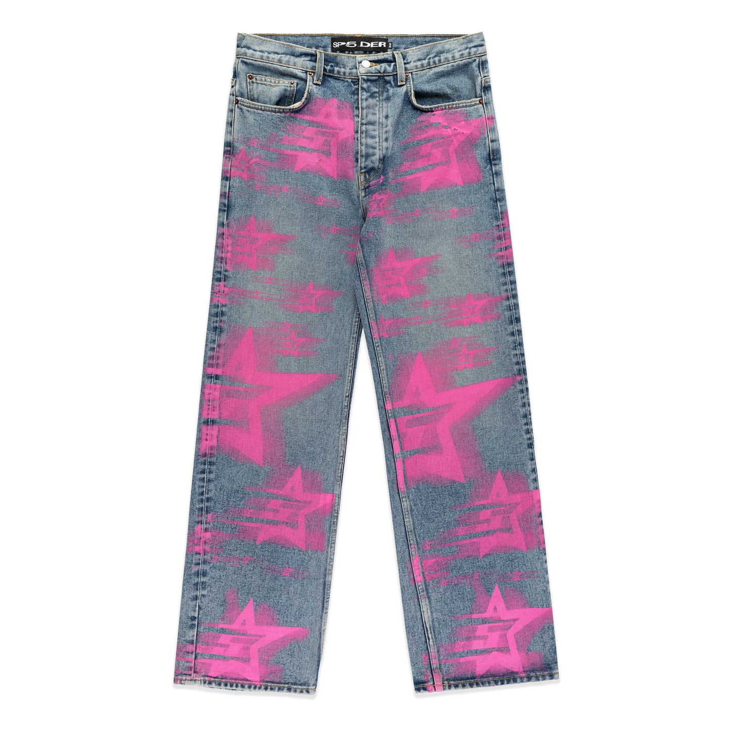 SP5DER 5Star Blur Denim in Indigo