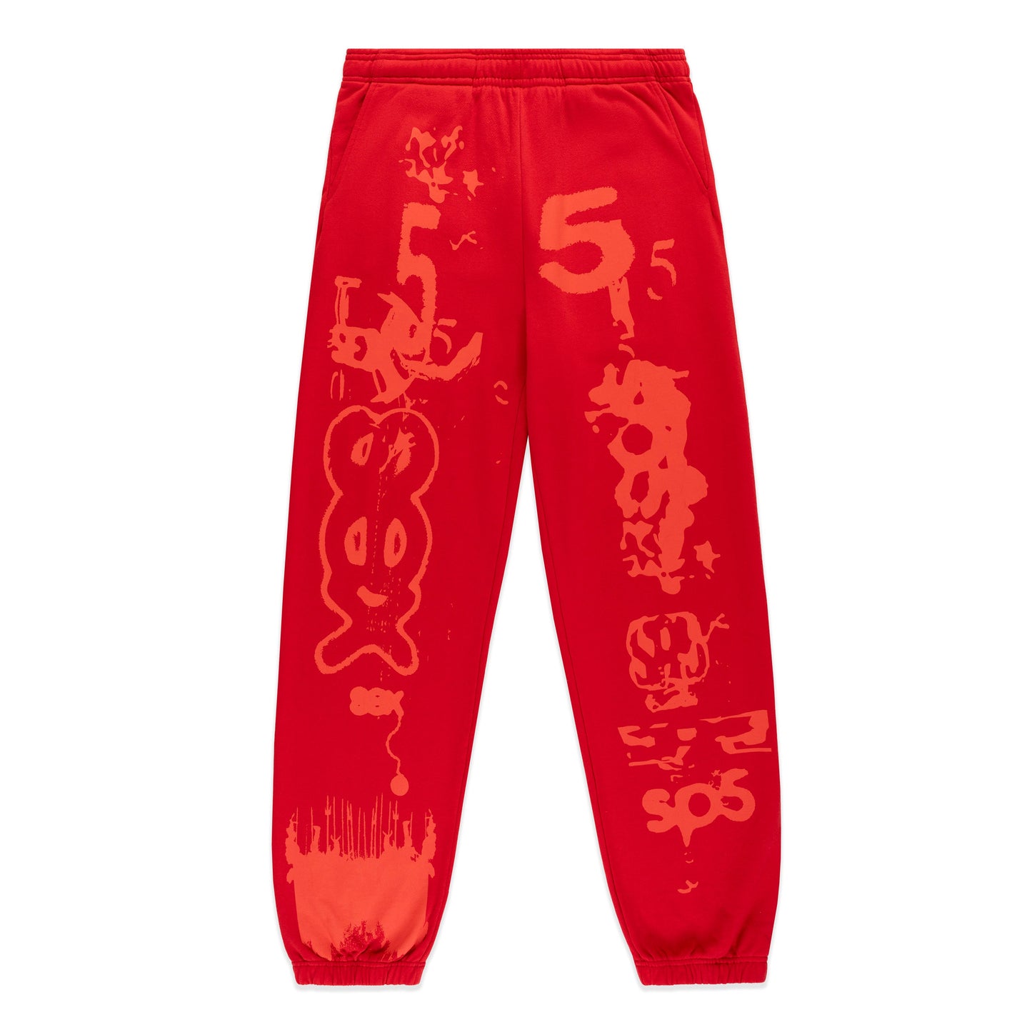 Sp5der X-ray Sweatpant - Red