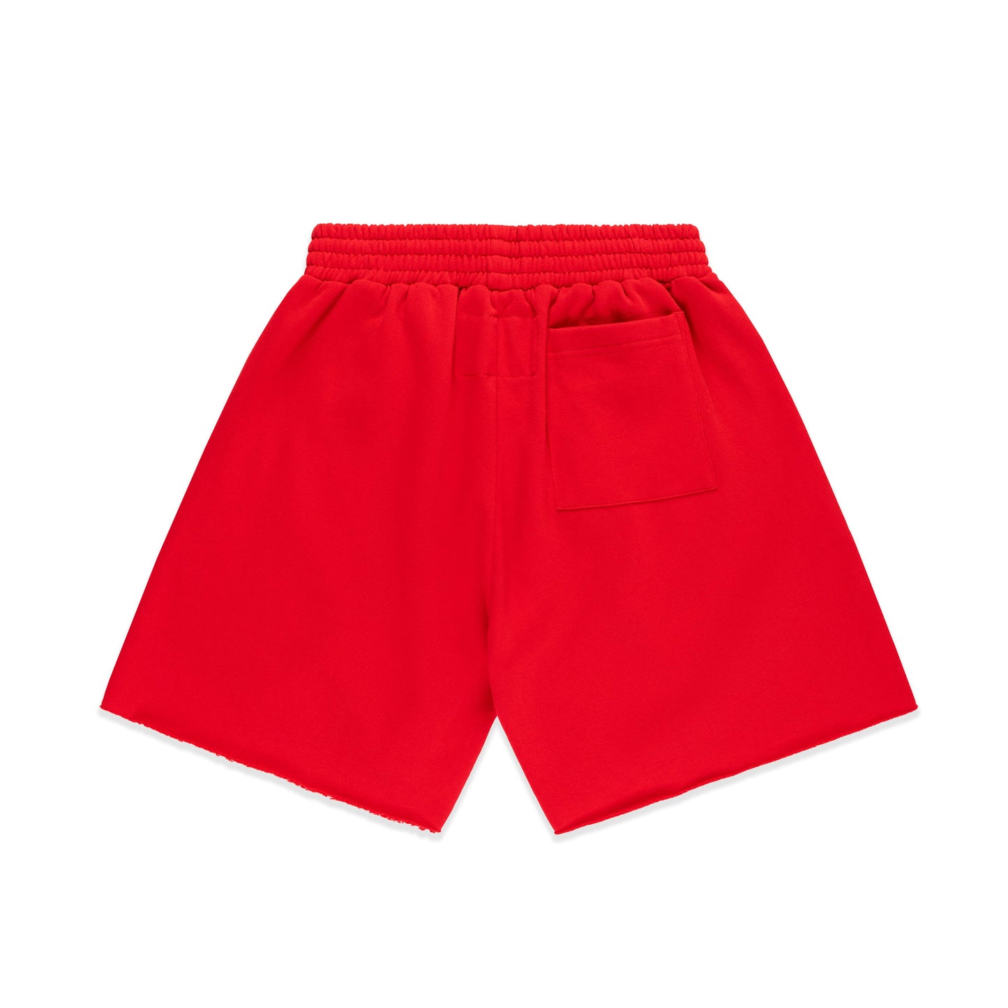 SP5DER OG Studded Sweatshort in Red