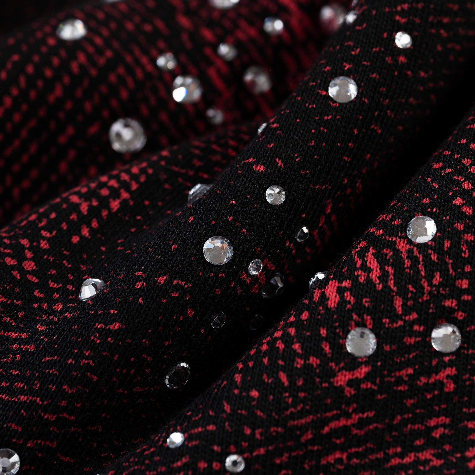 SP5DER Star Plaid Full-Zip Hoodie - Black - Detail View 4