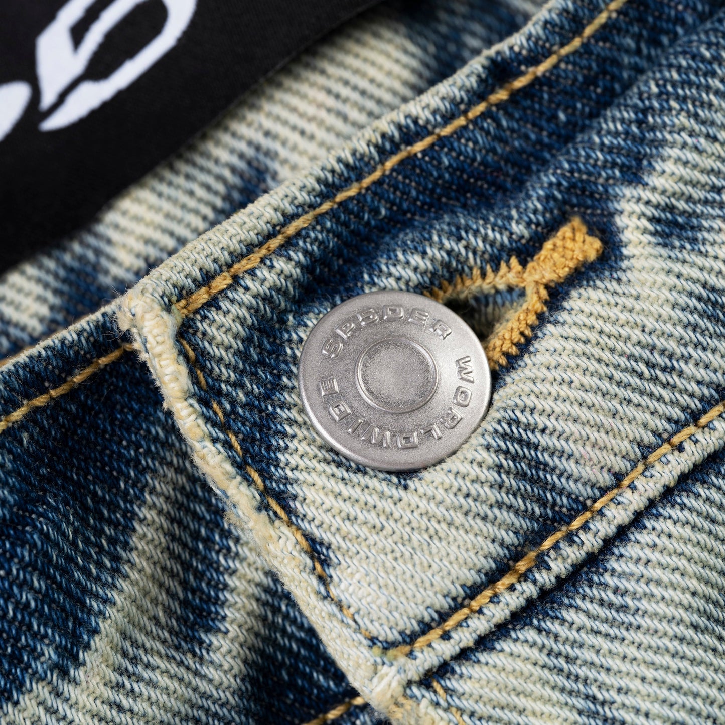 SP5DER MX555 Denim in Light Blue Wash
