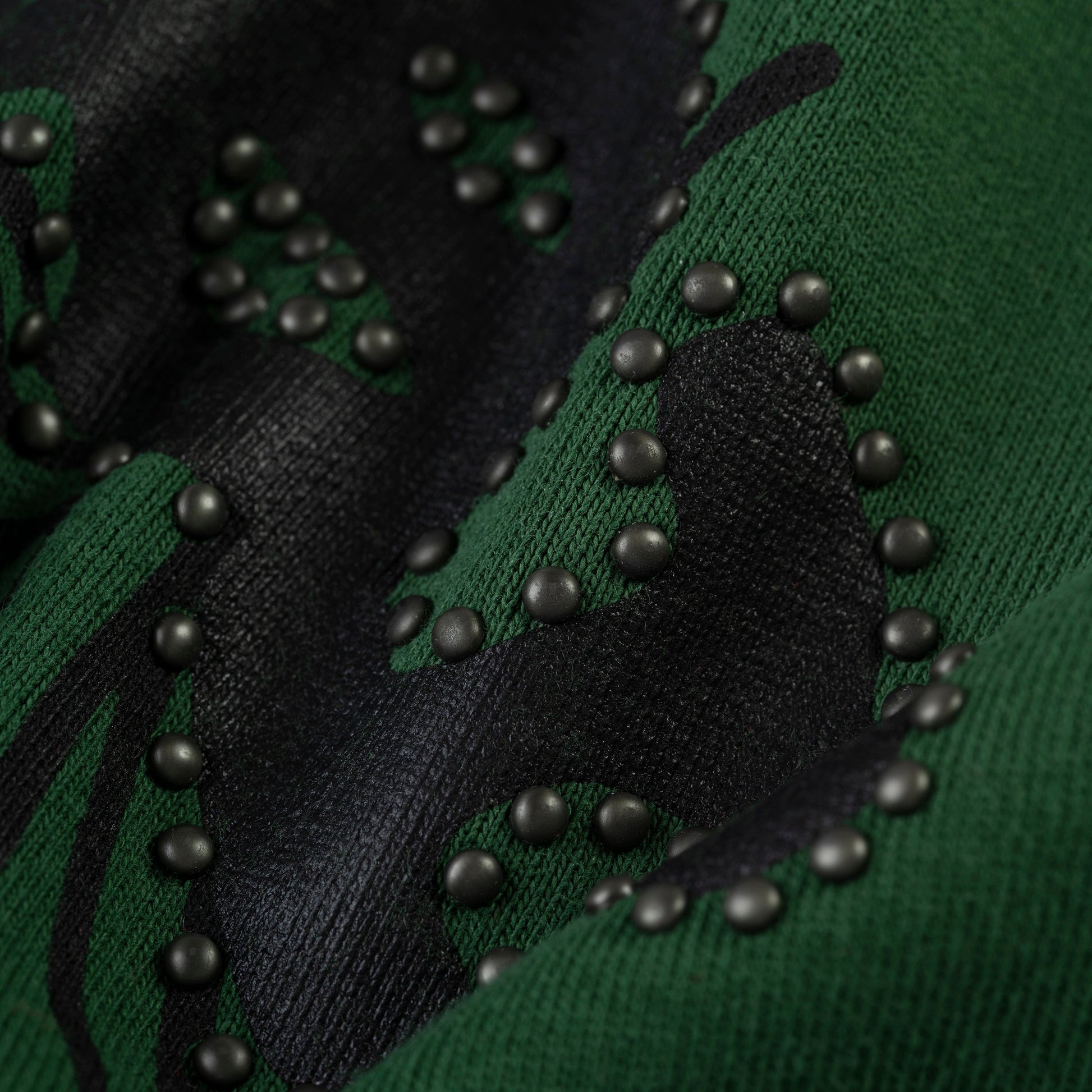 SP5DER OG Web Studded Full-Zip Hoodie - Green - Detail View 4