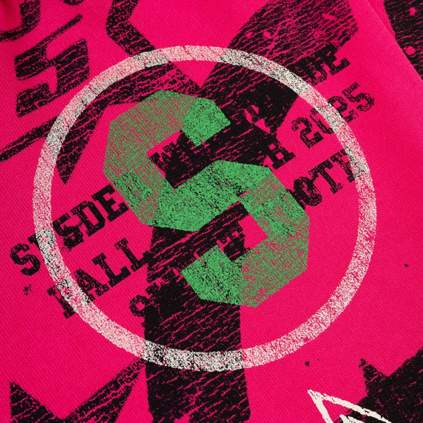 SP5DER Stencil Hoodie – Pink - Detail View 5