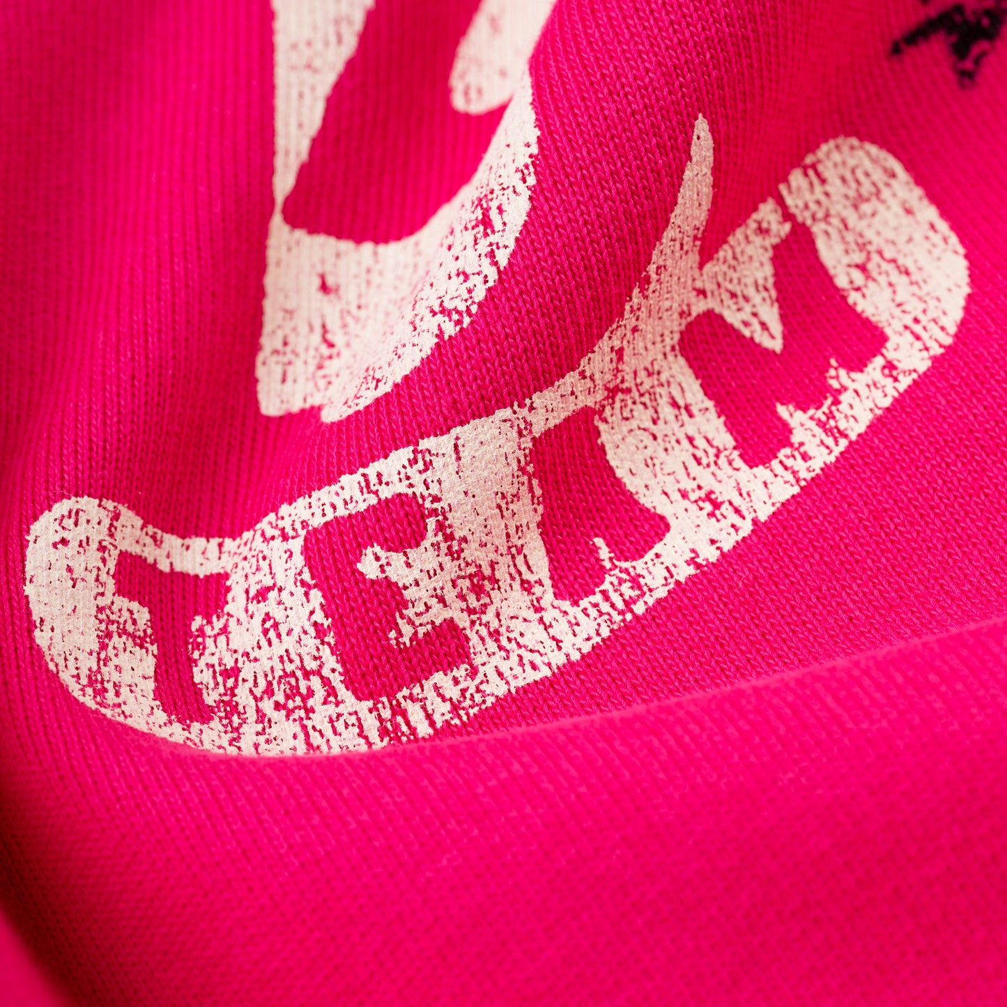 SP5DER Stencil Hoodie – Pink - Detail View 4