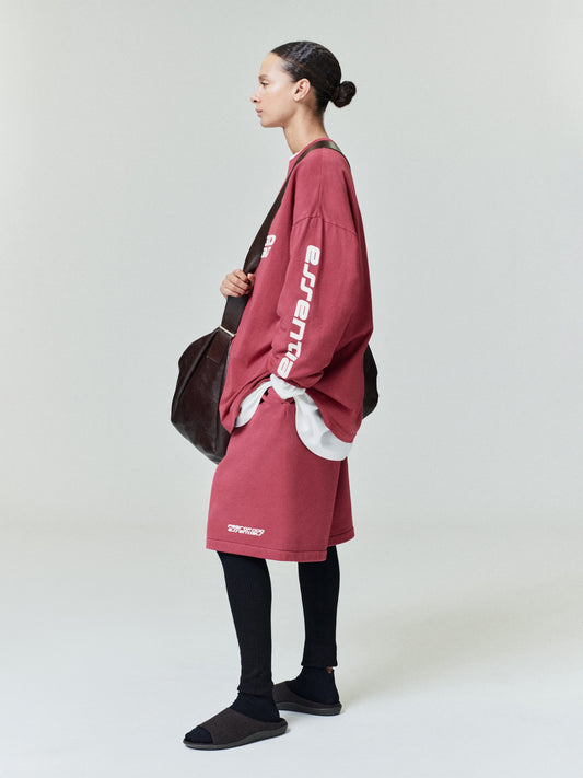 Fear of God Essentials 90s Oversized Long Sleeve Logo Tee