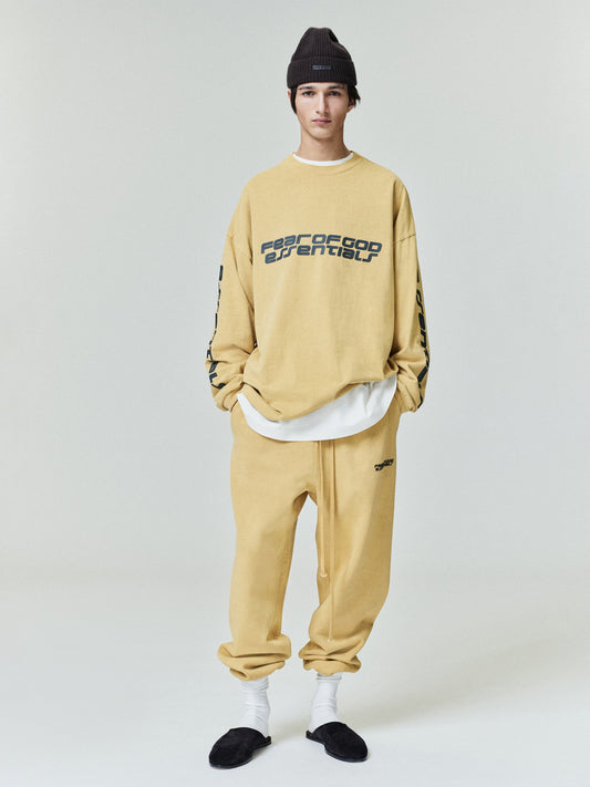 Fear of God Essentials 90s Oversized Long Sleeve T-Shirt