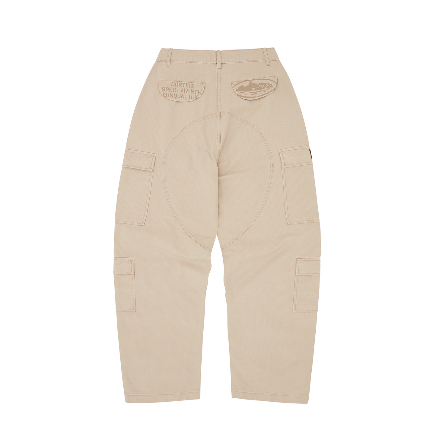 Corteiz Guerillaz Cargo Pants – Tan