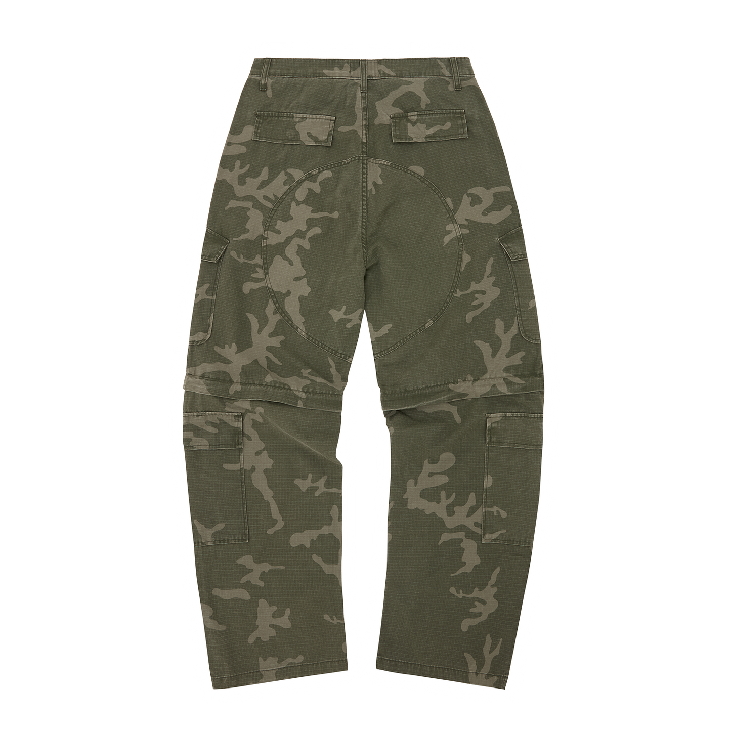 Corteiz Guerillaz Convertible Pants – Green Camo